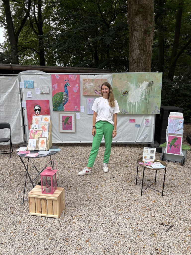 Georgia auf der Ausstellung von Hamburg zeigt Kunst